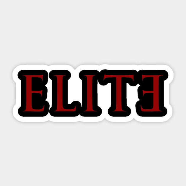 Elite Logo - Elite - Sticker | TeePublic